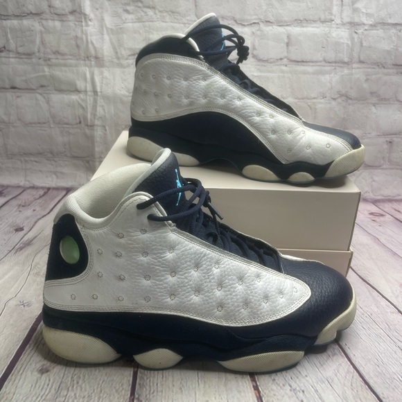 Air Jordan 13 Retro “Obsidian” Men’s size 9.5 (414571-144) Navy/white/baby blue